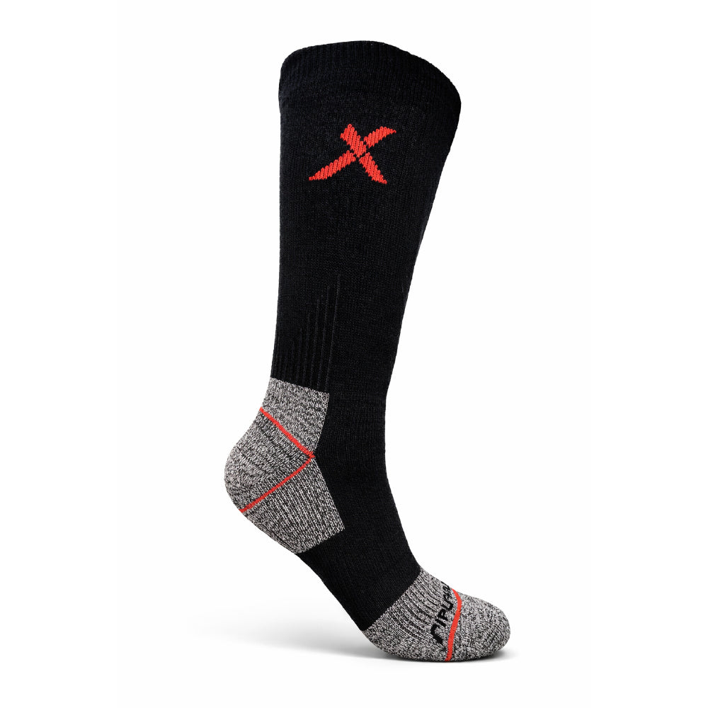 Calcetín con Cobre PROFLEX PF 902N Negro Unisex