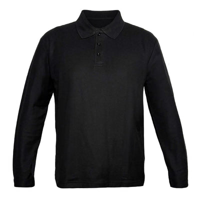 Polera Pique Manga Larga Proflex PF913N Hombre