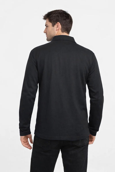 Polera Pique Manga Larga Proflex PF913N Hombre