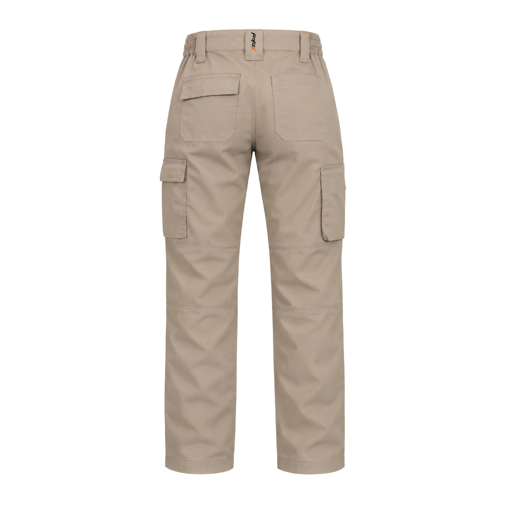 Pantalón Cargo Gabardina Proflex PF 904 Beige Mujer