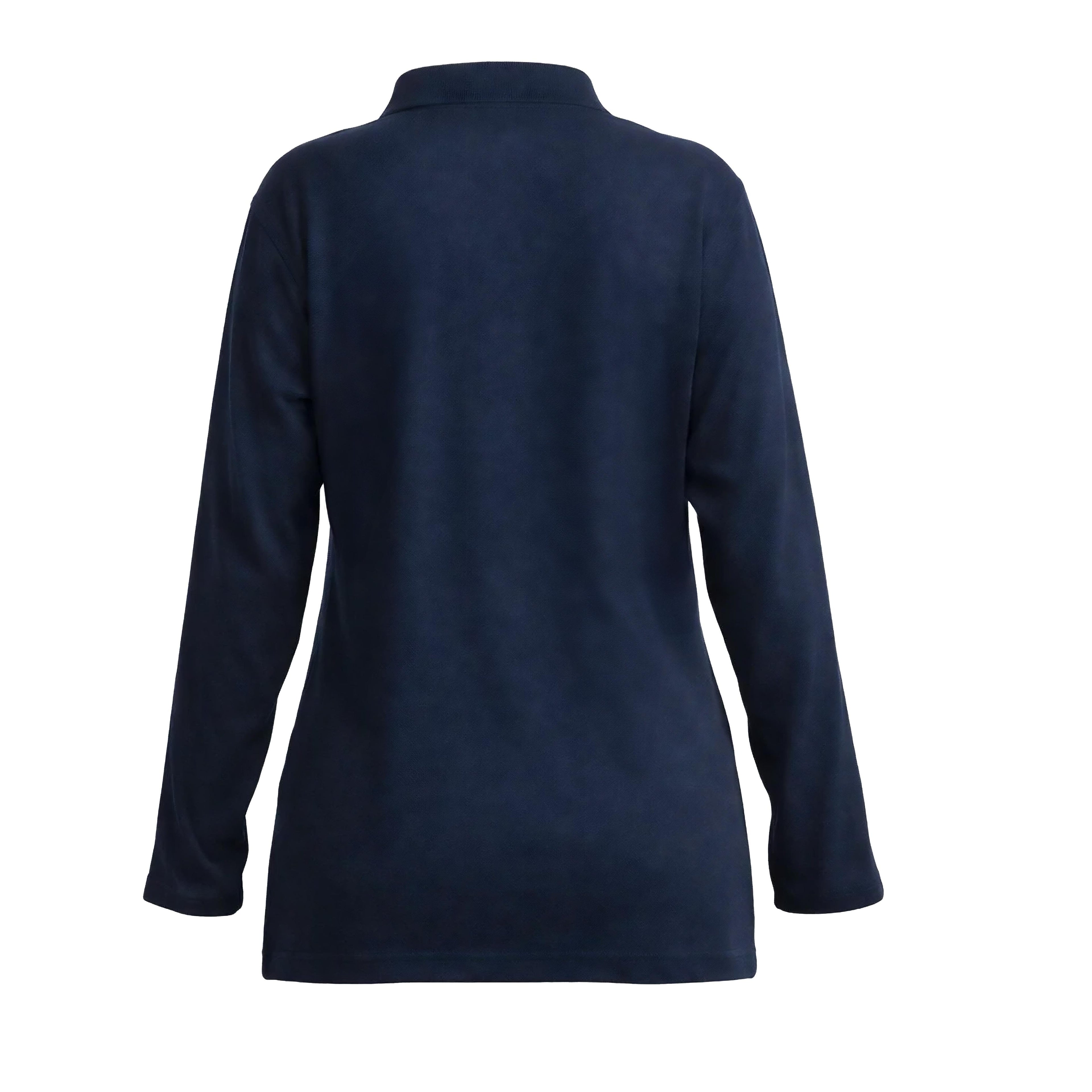 Polera Pique Manga Larga Proflex PF 913N Azul Marino Mujer