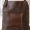 Pechera Parrillera Cuero Natural ORYX NAHUEL C Unisex