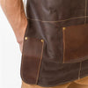Pechera Parrillera Cuero Natural ORYX NAHUEL C Unisex