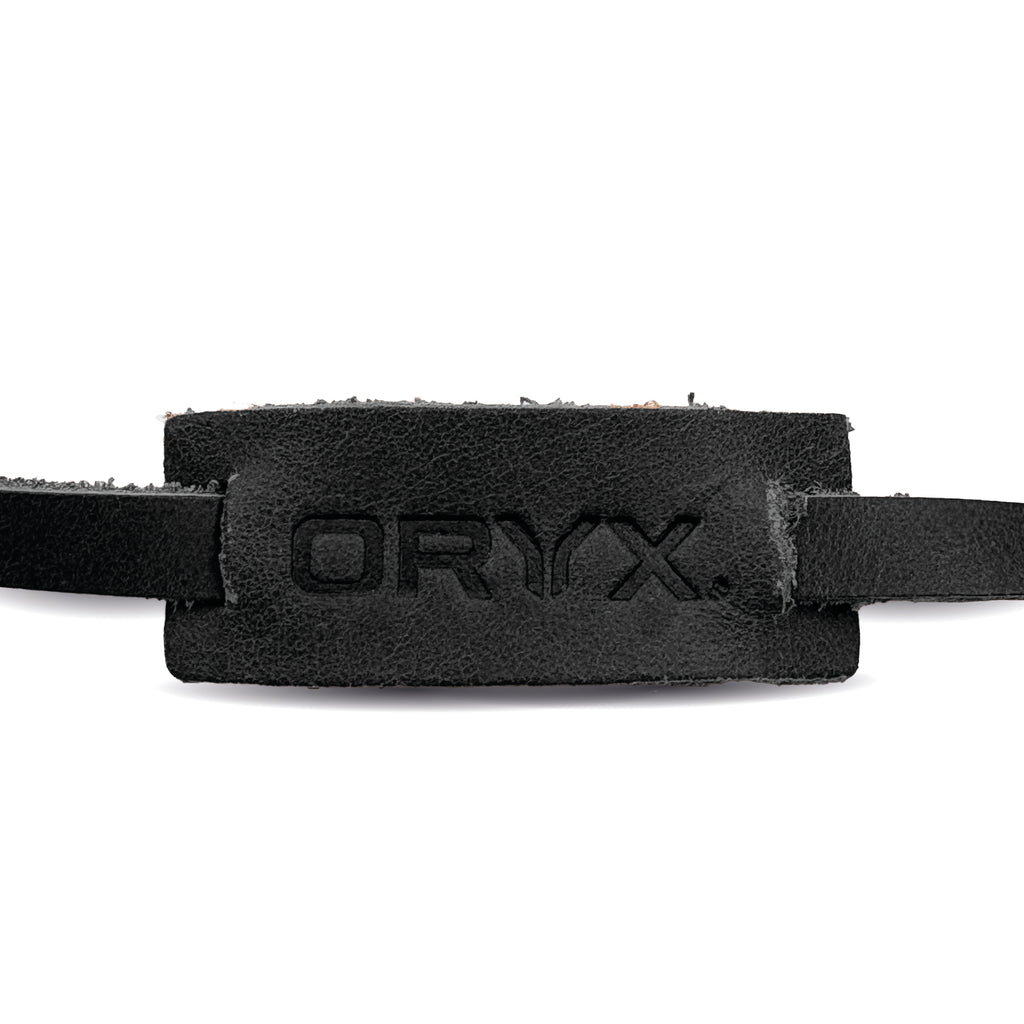 Strap Anteojos Cuero Natural ORYX TAOS Negro Unisex