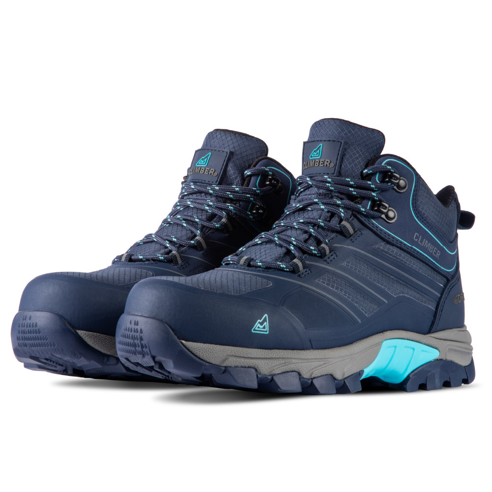 Zapato de seguridad Impermeable CLIMBER THORENS Azul Botín Mujer