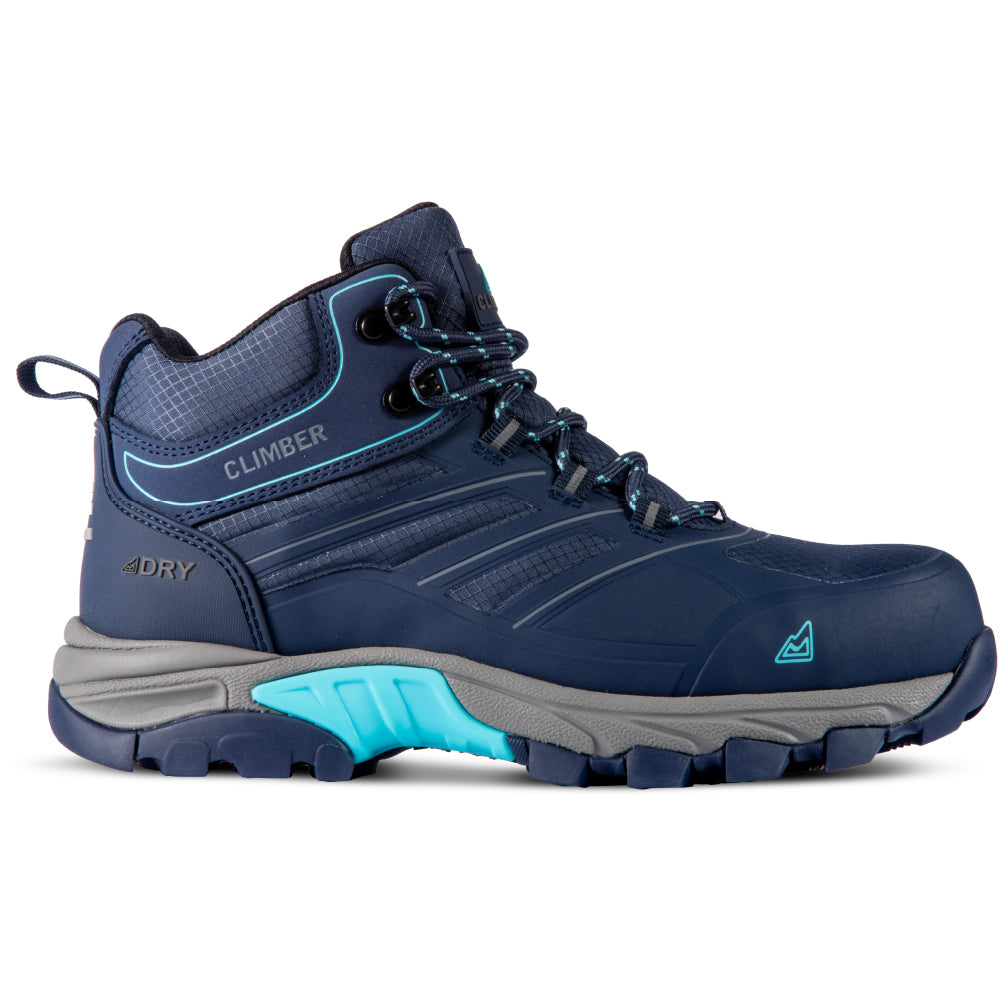 Zapato de seguridad Impermeable CLIMBER THORENS Azul Botín Mujer