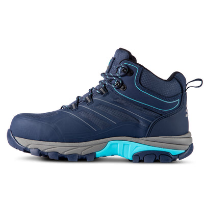 Zapato de seguridad CLIMBER THORENS Azul Botín Mujer