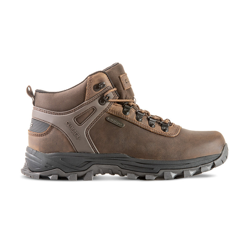 Zapatilla Outdoor Impermeable Climber Revel Stoke Café Hombre