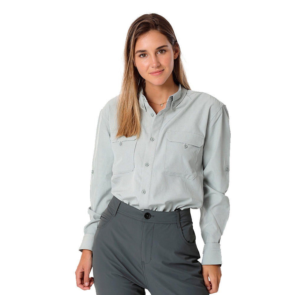 Camisa ORYX SERENGUETI Gris Mujer