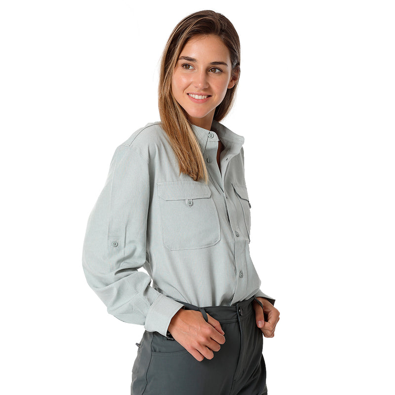 Camisa ORYX SERENGUETI Gris Mujer