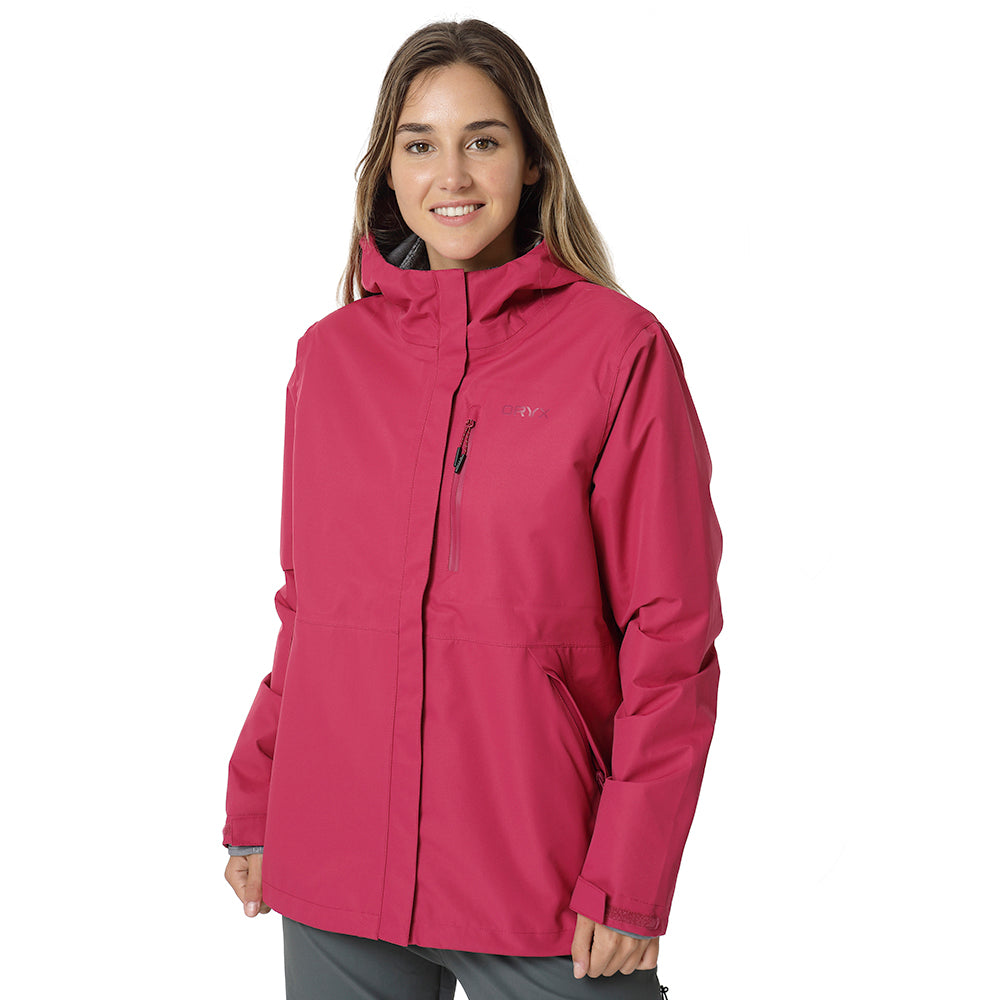 Impermeable ORYX JASPER Burdeo Mujer