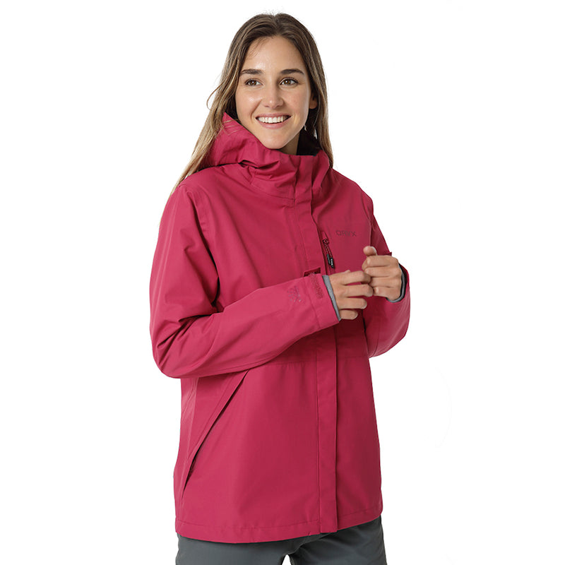 Impermeable ORYX JASPER Burdeo Mujer