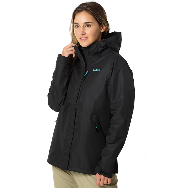 Impermeable ORYX JASPER Negro Mujer