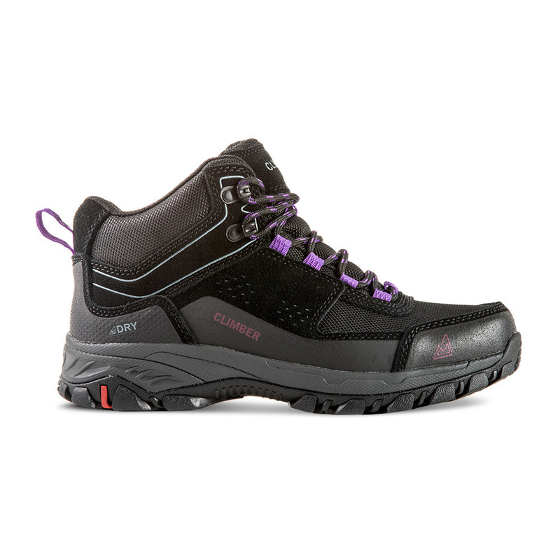 Zapatilla Outdoor Impermeable CLIMBER BAKER Negro Mujer